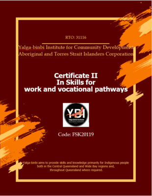 Certificate II in Skills for Work and Vocational Pathways