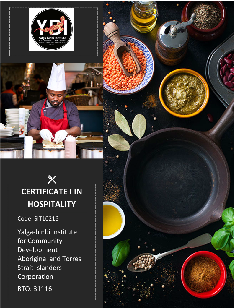 Certificate I in Hospitality