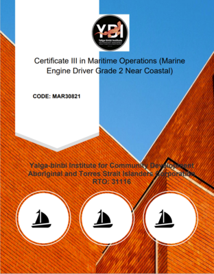 Certificate III in Maritime Operations (Marine Engine Driver Grade 2 Near Coastal)