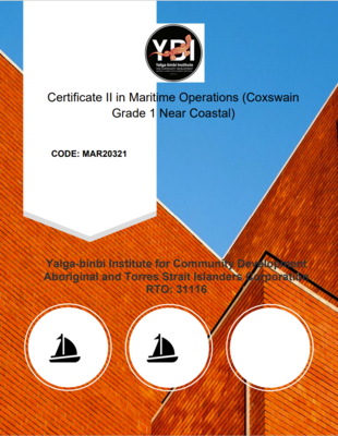 Certificate II in Maritime Operations (Coxswain Grade 1 Near Coastal)