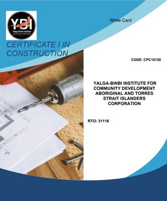 Prepare to work safely in the construction industry (Release 2)