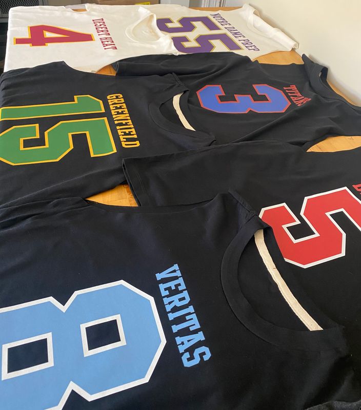 Custom Number Shirts