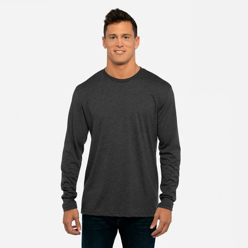 TEAM SHIRT OPTIONS Unisex Long Sleeved Triblend Tee - 2 Color Option