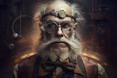 Old Man Steampunk