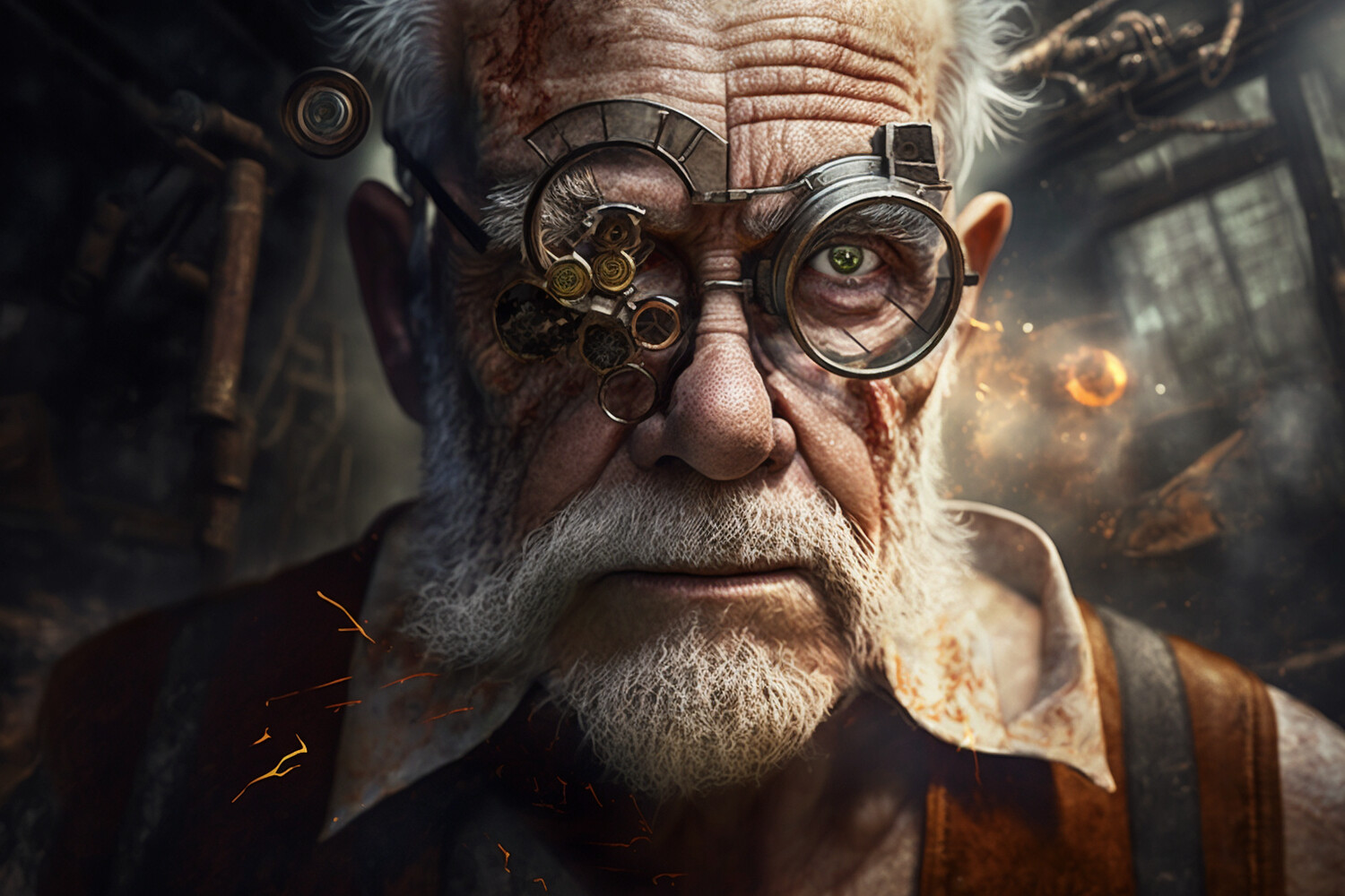 Old Man Steampunk