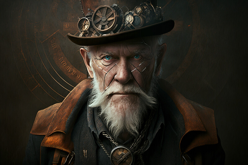 Old Man Steampunk