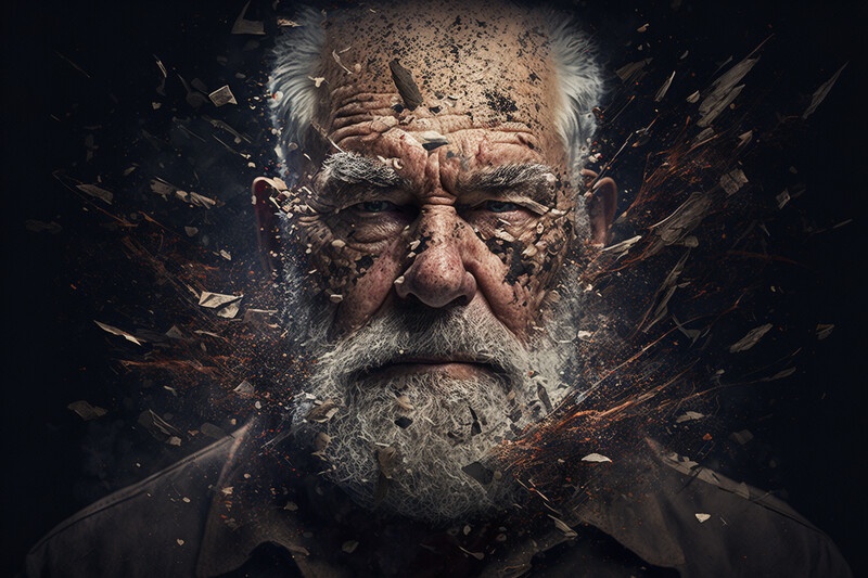 Old Man&#39;s Shattered Reality