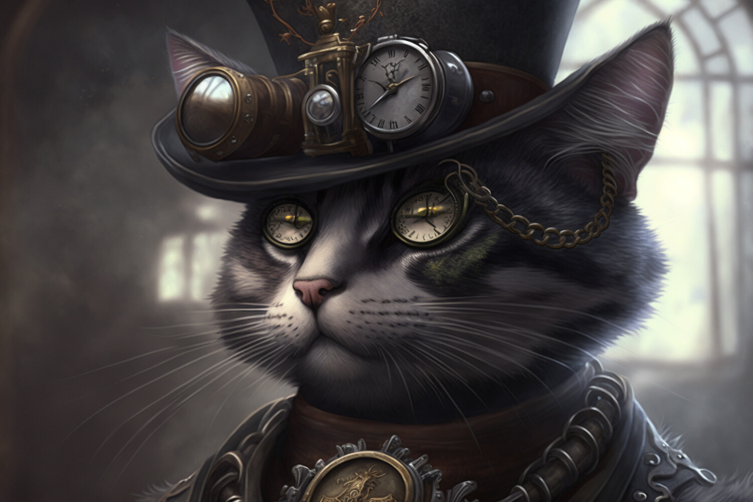 Steampunk Cat