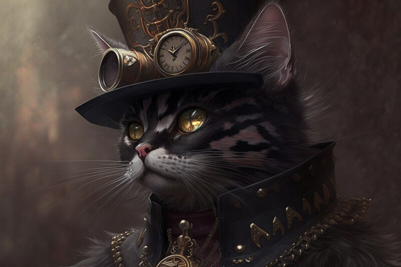 Steampunk Cat