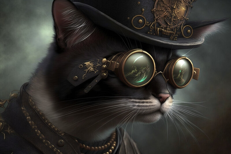 Steampunk Cat