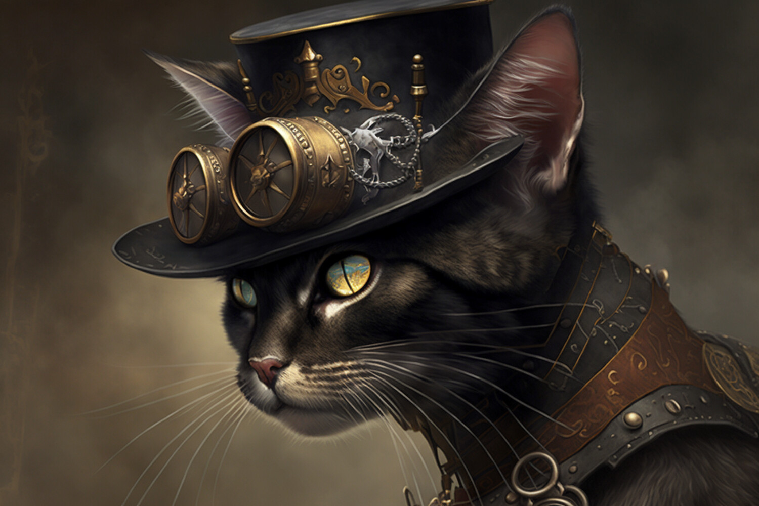 Steampunk Cat