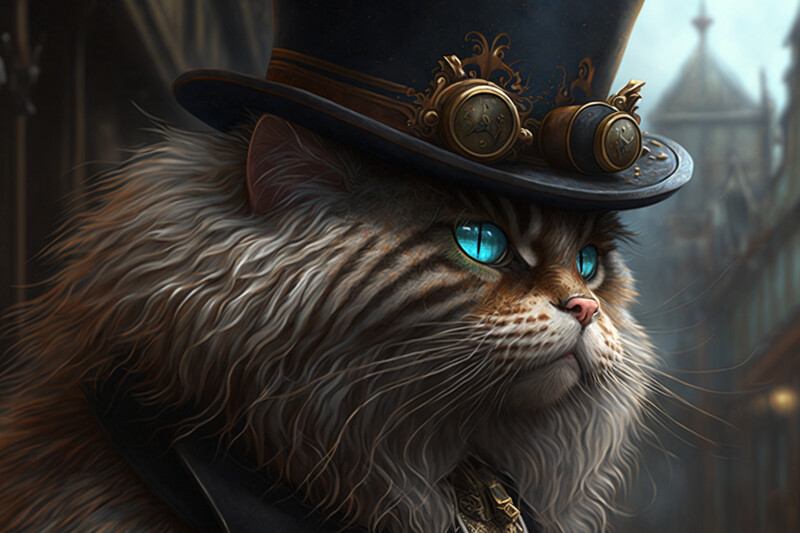 Steampunk Cat