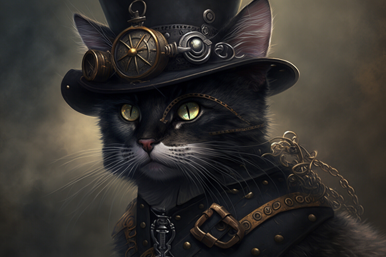 Steampunk Cat