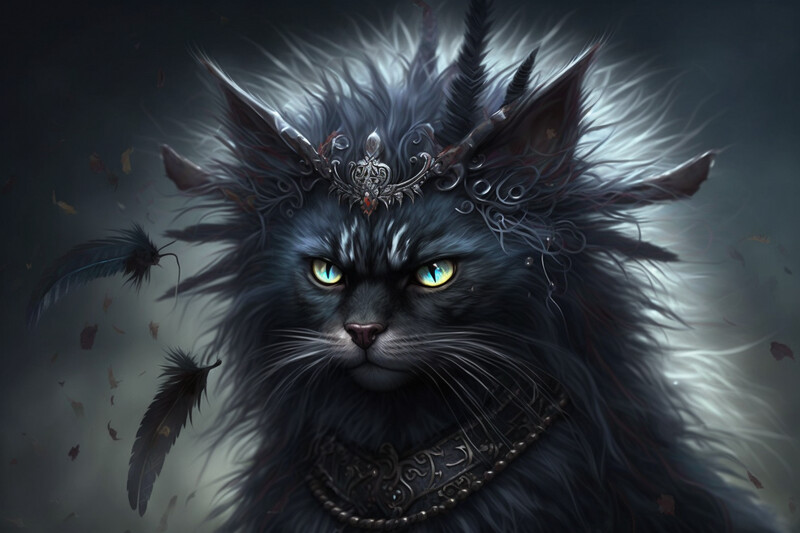 Feathered Cat