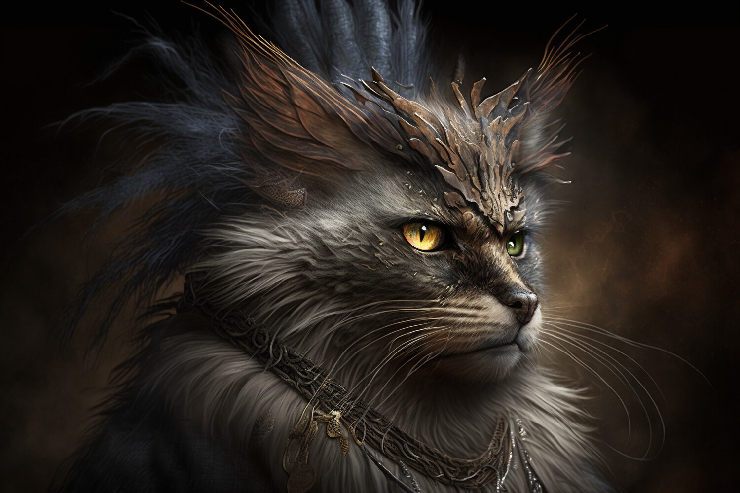 Feathered Cat