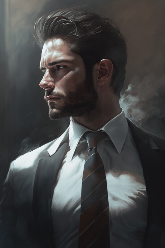 White Collar Man - Various Colours
