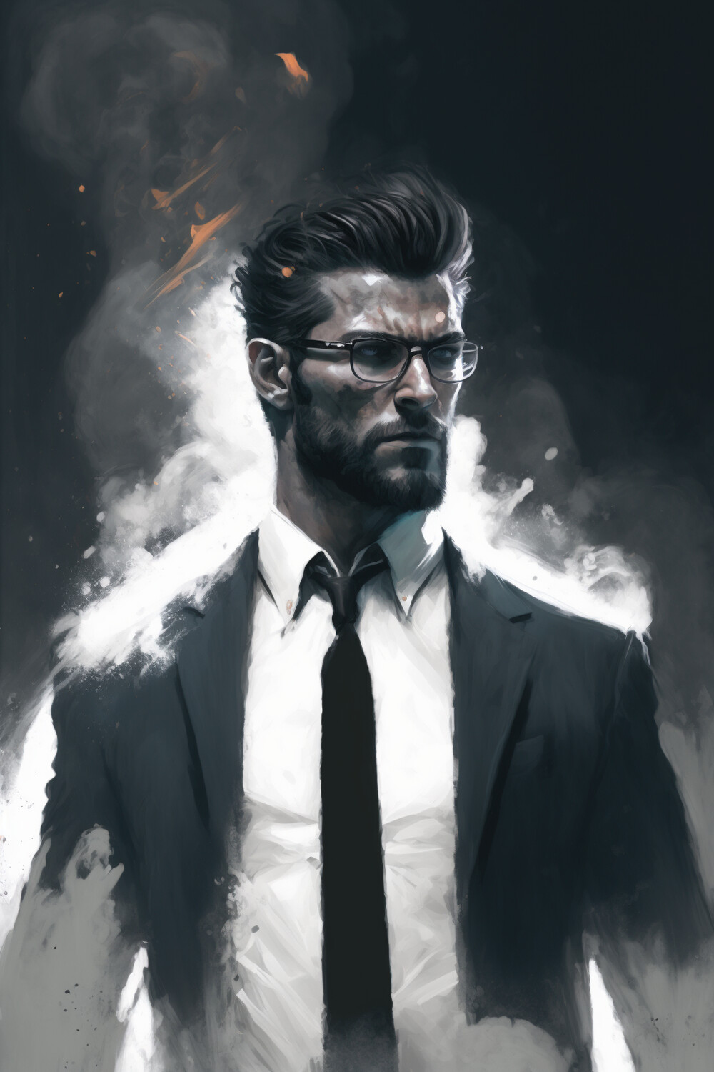 White Collar Man - Various Colours