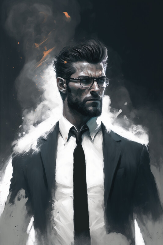 White Collar Man - Various Colours