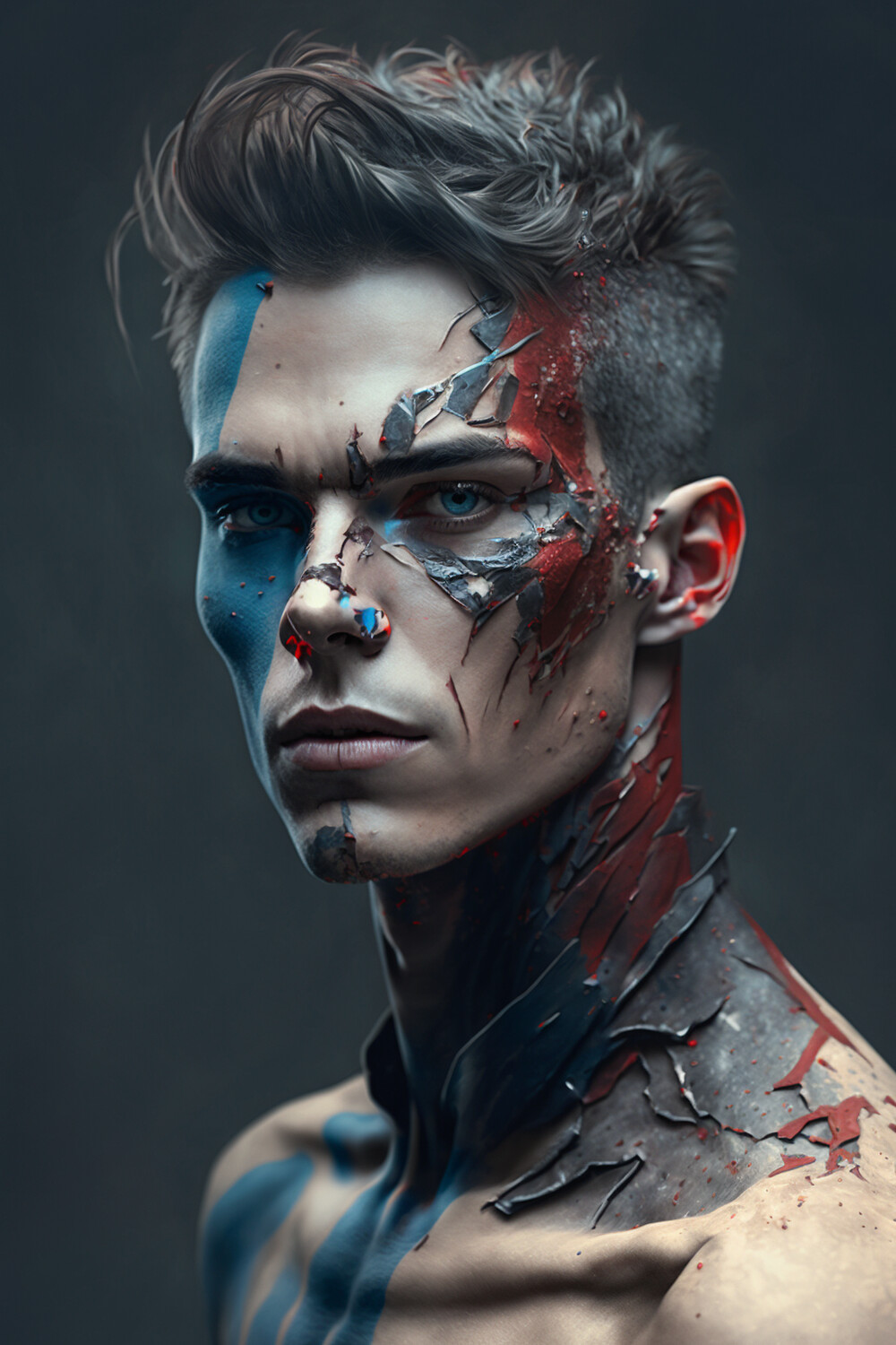 Integrated Art Male Portrait