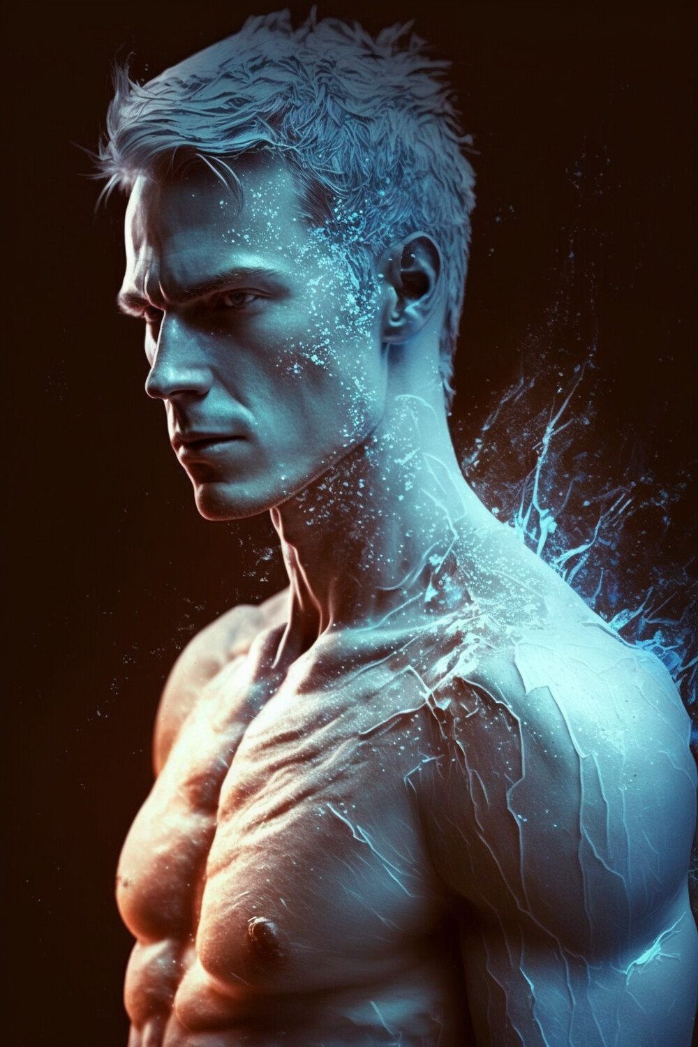 Integrated Art Male Portrait