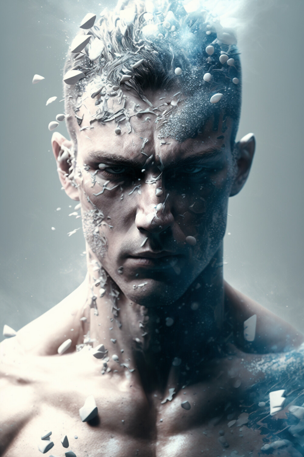 Integrated Art Male Portrait