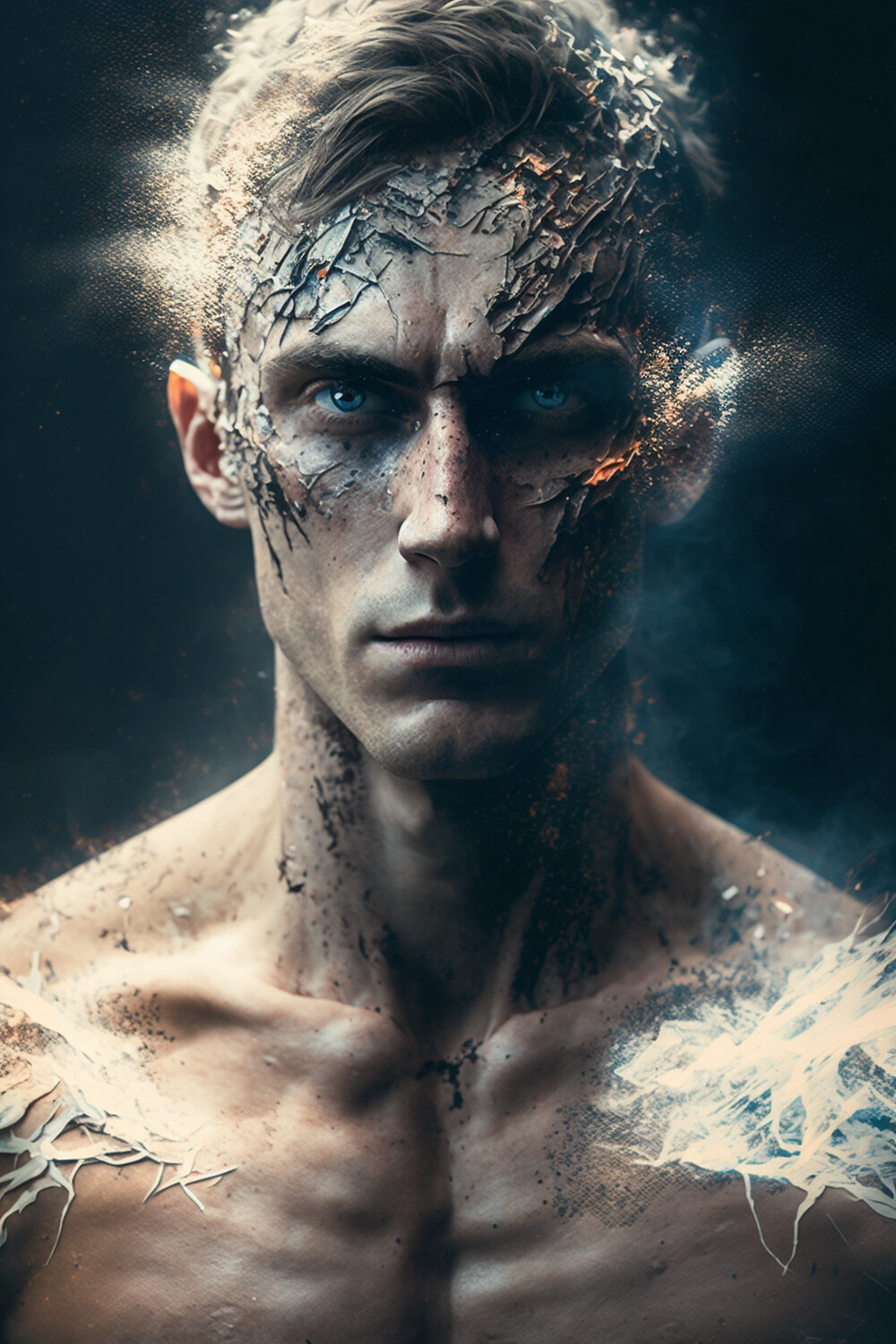 Integrated Art Male Portrait