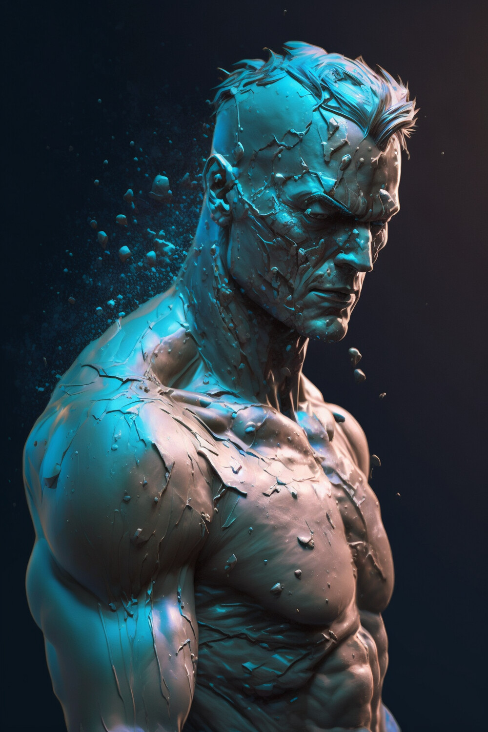 Integrated Art Male Portrait