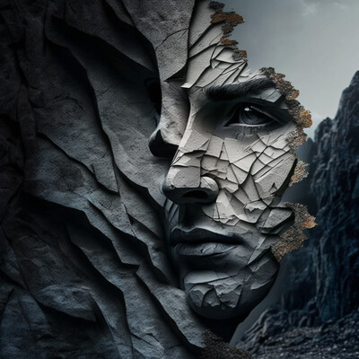 Craft of Mason - Rock Art Face