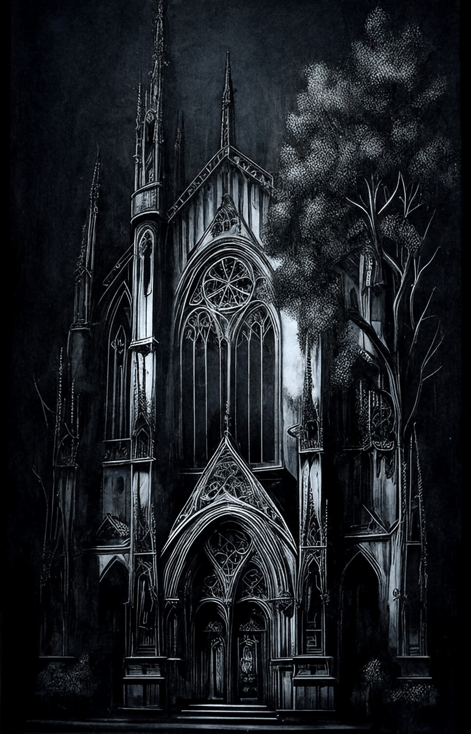 Sketch - Cathedral Exterior
