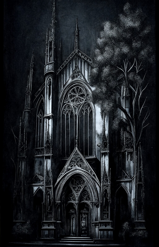Sketch - Cathedral Exterior