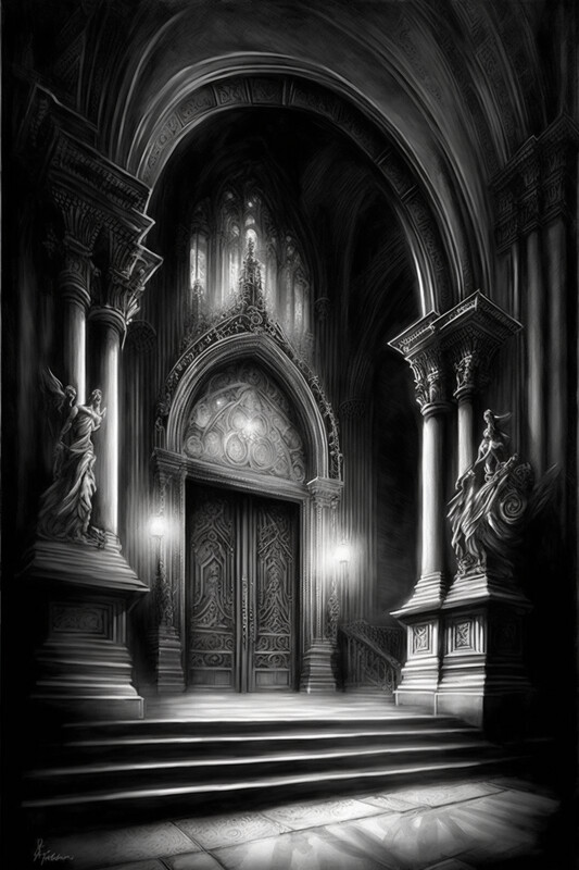Sketch - Cathedral Exterior
