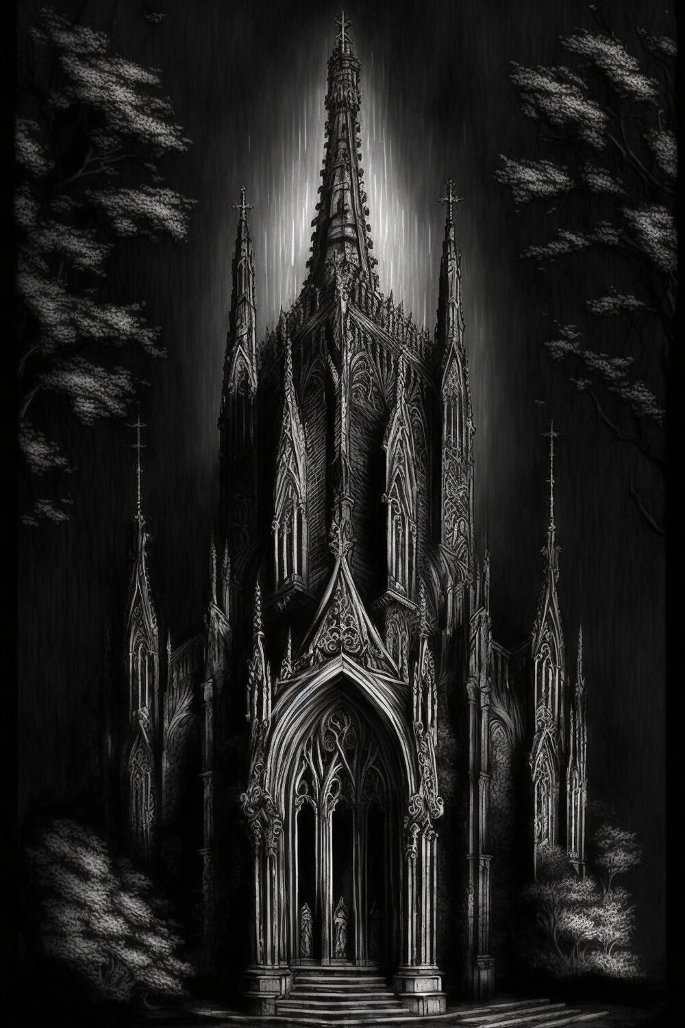Sketch - Cathedral Exterior