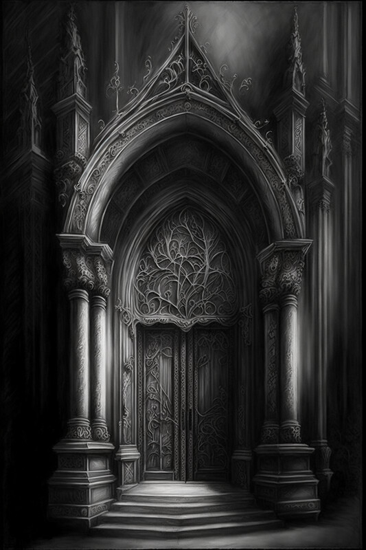 Sketch - Cathedral Exterior