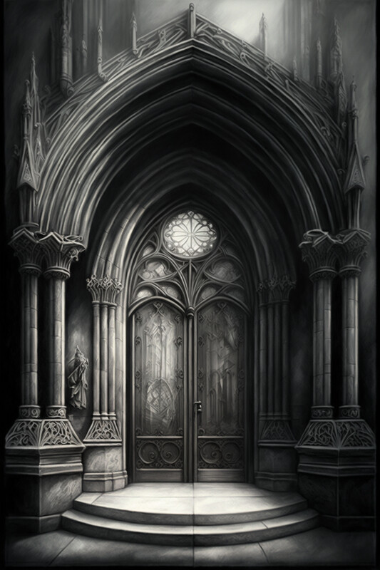 Sketch - Cathedral Exterior