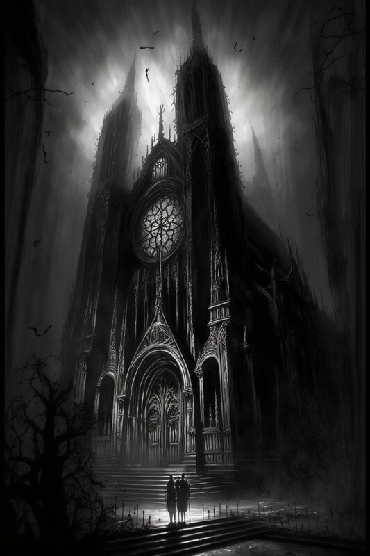 Sketch - Cathedral Exterior