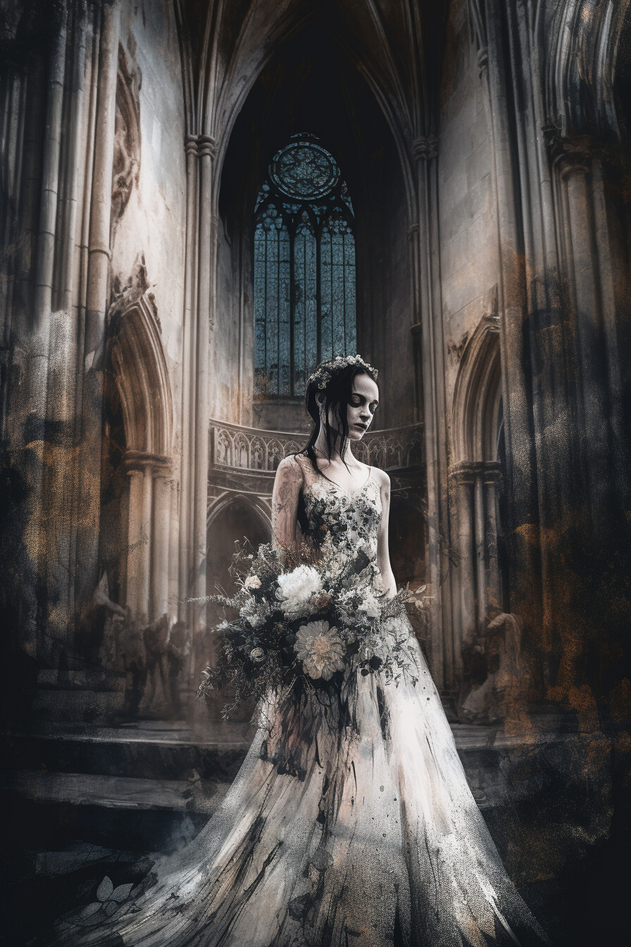 The Gothic Bride Canvas Collection