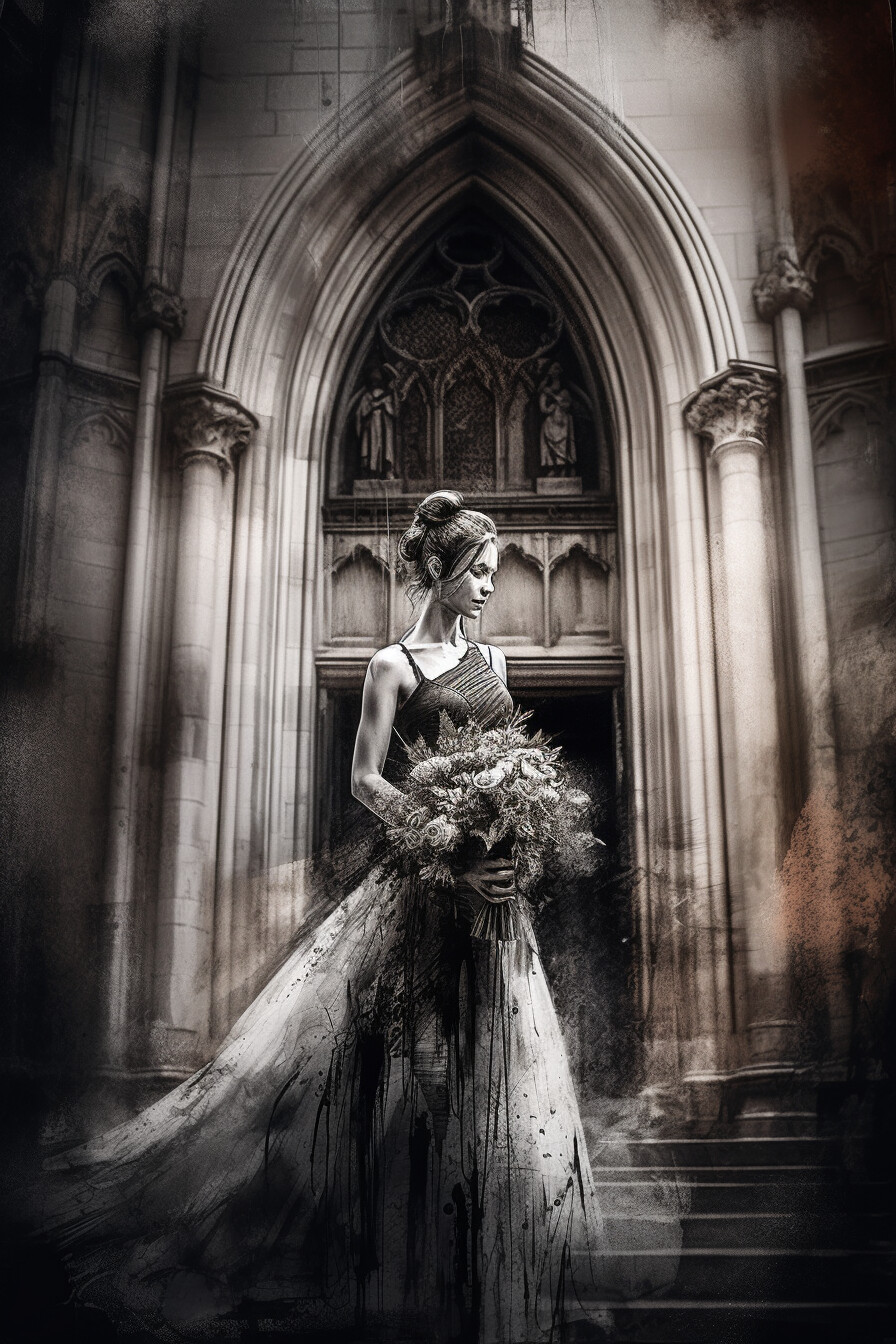 The Gothic Bride Canvas Collection