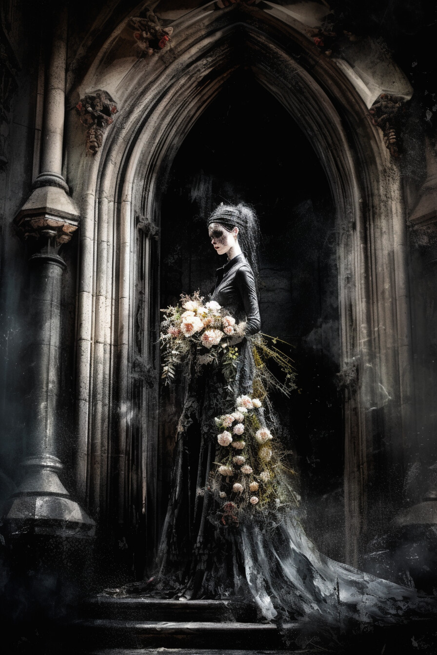 The Gothic Bride Canvas Collection