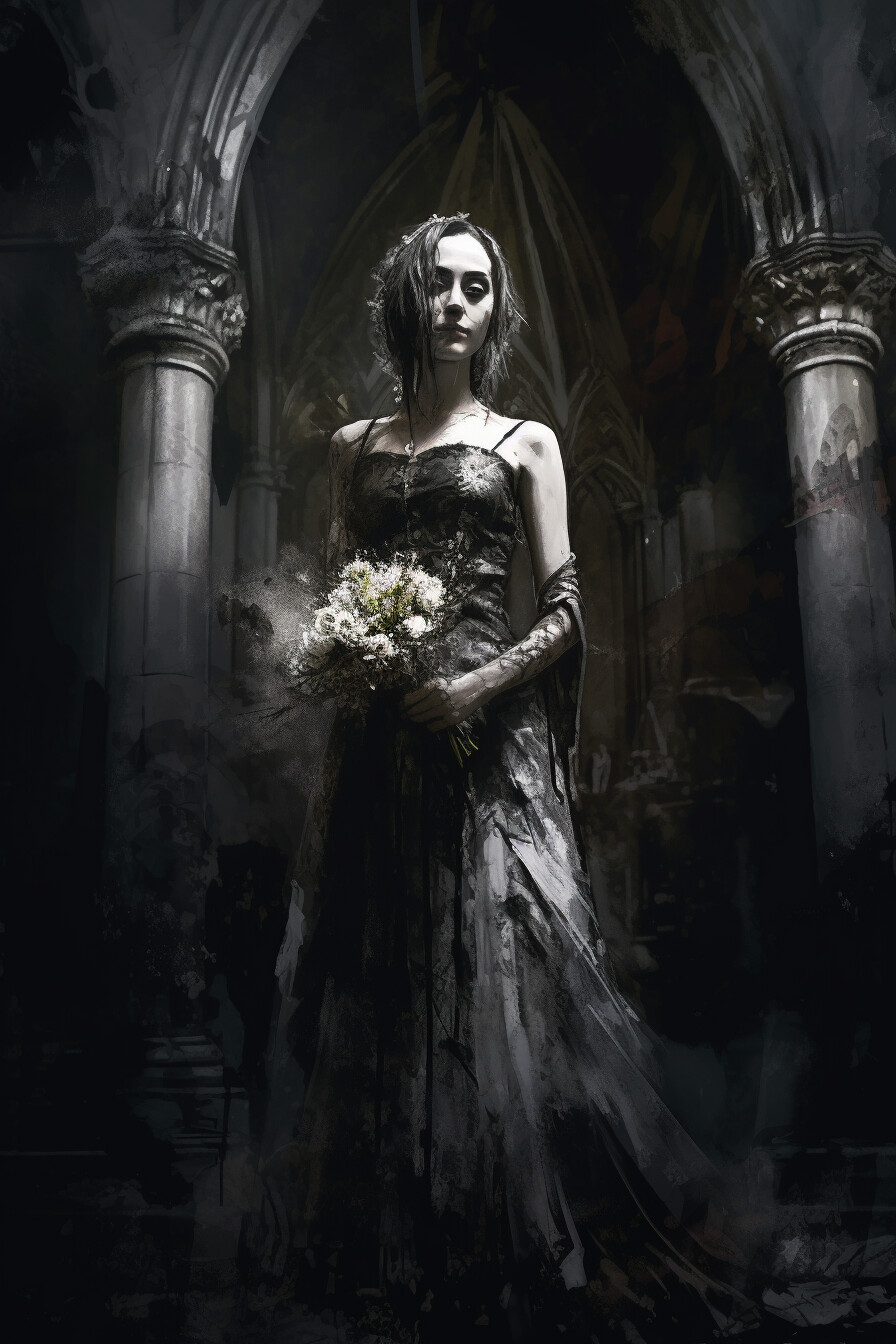 The Gothic Bride Canvas Collection