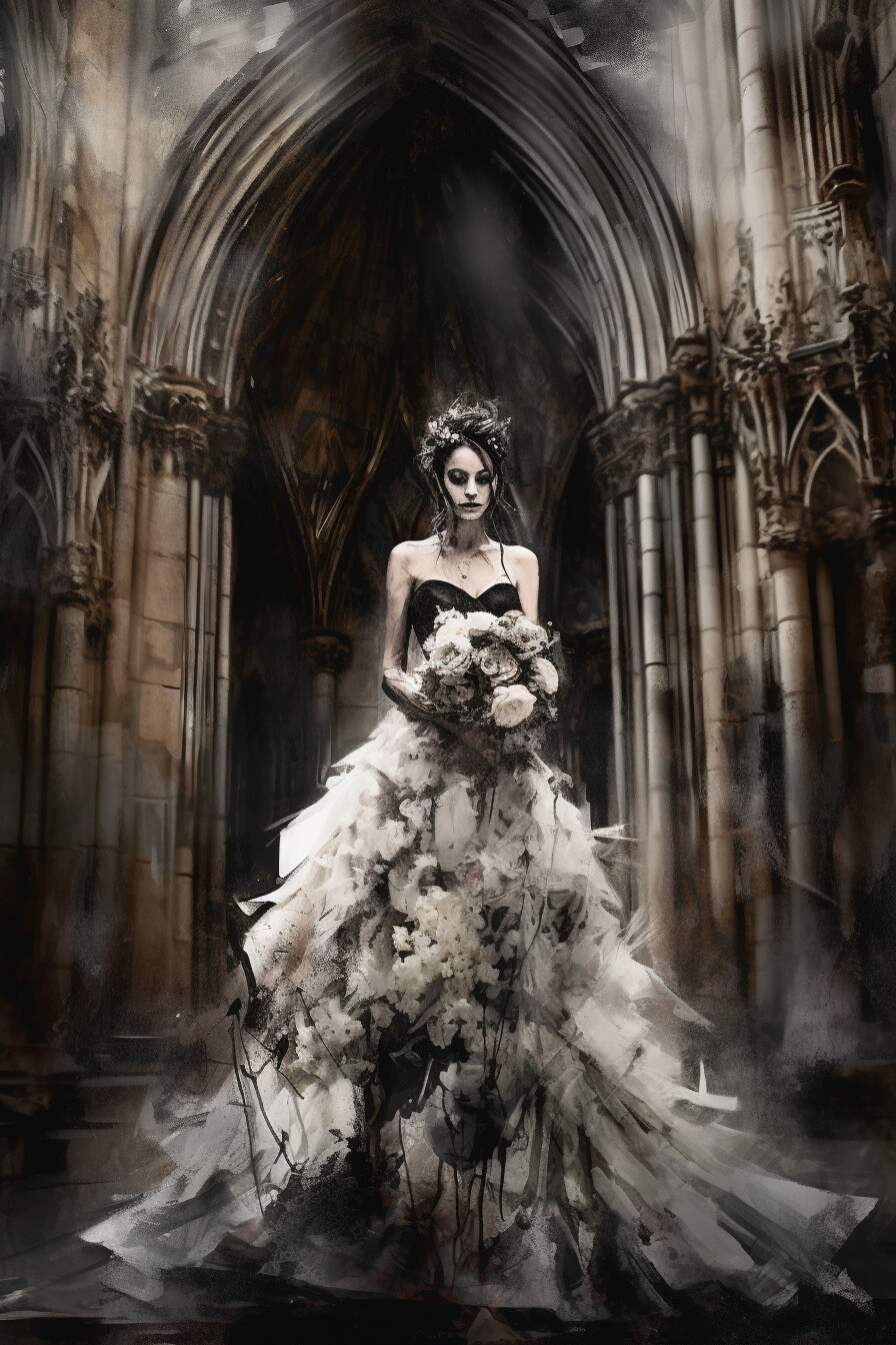 The Gothic Bride Canvas Collection