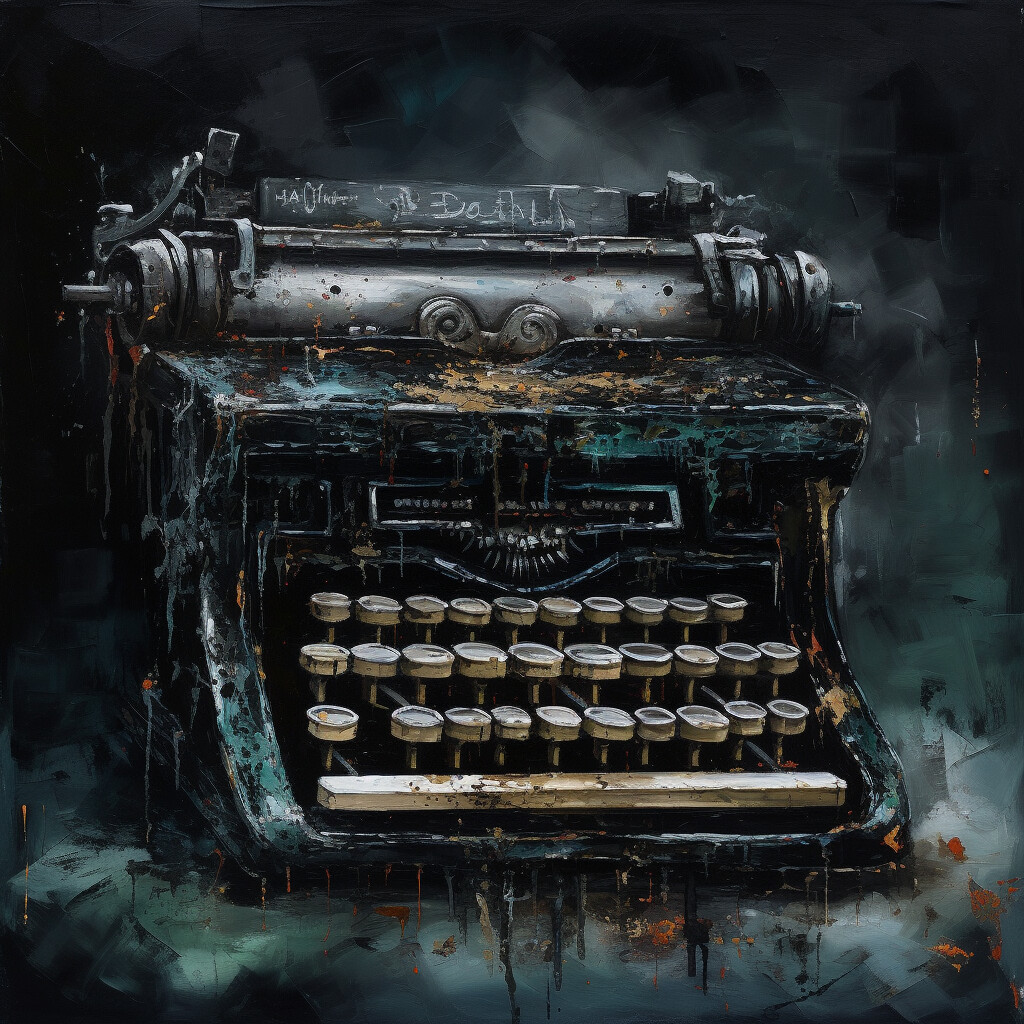 Eccentric Colour Typewriter