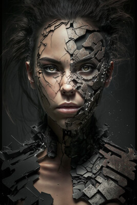 Precious Metals Caucasian Lady