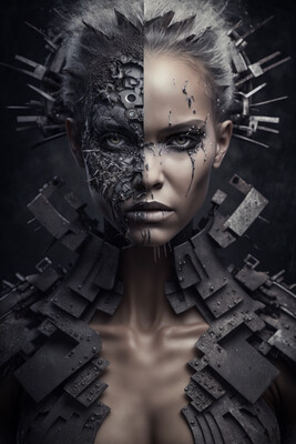 Precious Metals Caucasian Lady