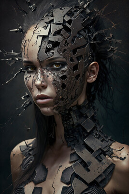 Precious Metals Caucasian Lady