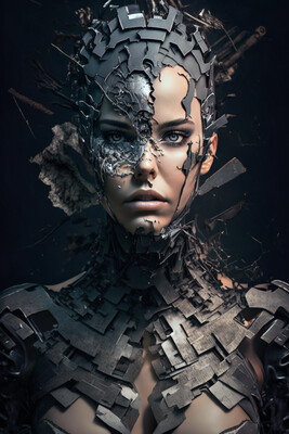 Precious Metals Caucasian Lady