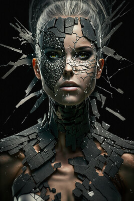 Precious Metals Caucasian Lady