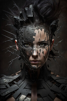 Precious Metals Caucasian Lady