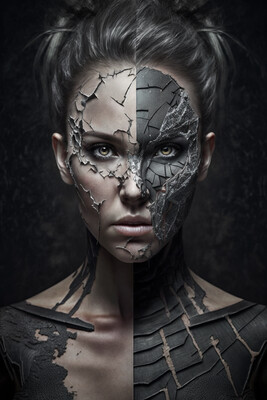 Precious Metals Caucasian Lady