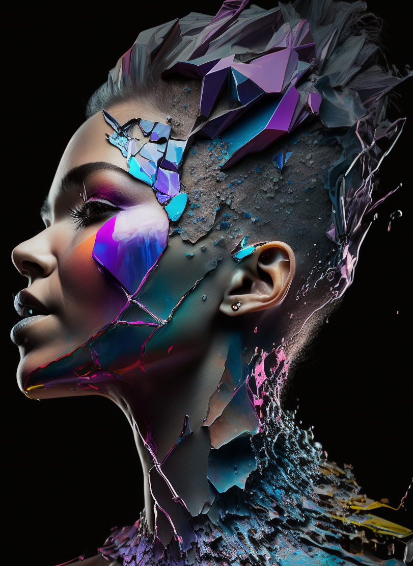Dye Disguise Woman