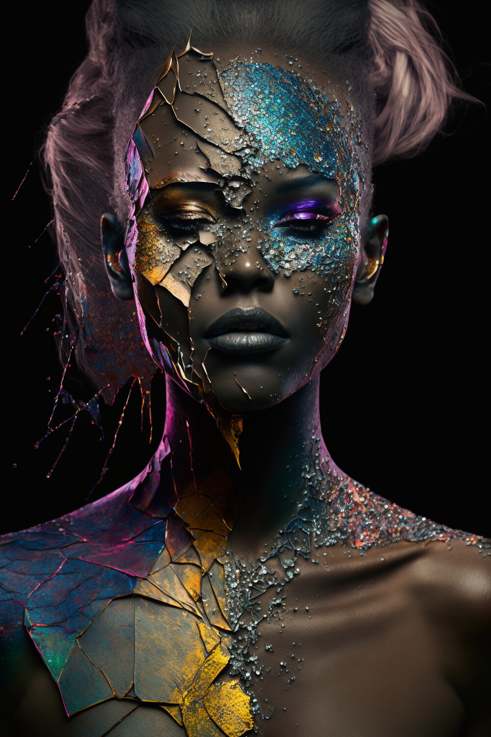 Dye Disguise Woman
